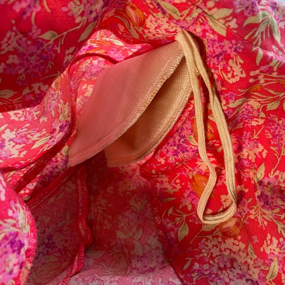 🔥Vintage Dressbarn Floral Whimsy Cottagecore Coastal Flowy Feminine Maxi Dress - Picture 11 of 16